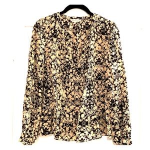 Rebecca Taylor - Floral Peplum Blouse